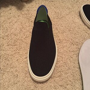 Rothy’s Black Slip-On Sneakers